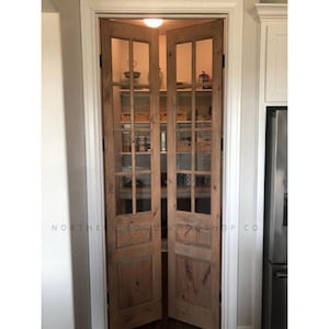 Custom wooden doors, pantry doors, antique design, French doors, raised panel French doors, farmhouse door, French country door, pocket door