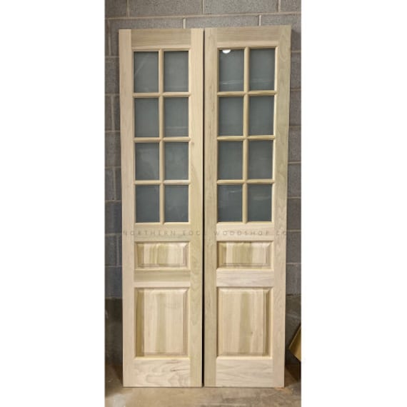 Custom Built Glass French Doors Sliding Barn Door Hinge Etsy