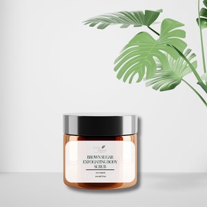 Lavender Vanilla Brown Sugar Exfoliating Body Polish || Body Scrub || Foot Scrub || 100% Natural