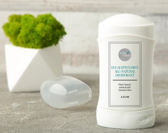 All-Natural Eucalyptus Mint Deodorant || Aluminum Free