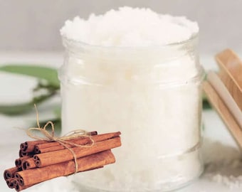 Cinnamon Sugar Whipped Sugar Scrub || Body Scrub  Foot || Scrub || 100% Natural