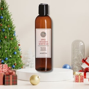 Apfel Zimt Body Wash || Natürliches Duschgel || Organisch ∙ 100% natürlich