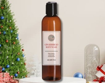 Gingerbread Body Wash || Natural Shower Gel || Organic ∙ 100% Natural