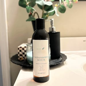 Lavender Body & Shower Oil | Shave Oil | 8 oz