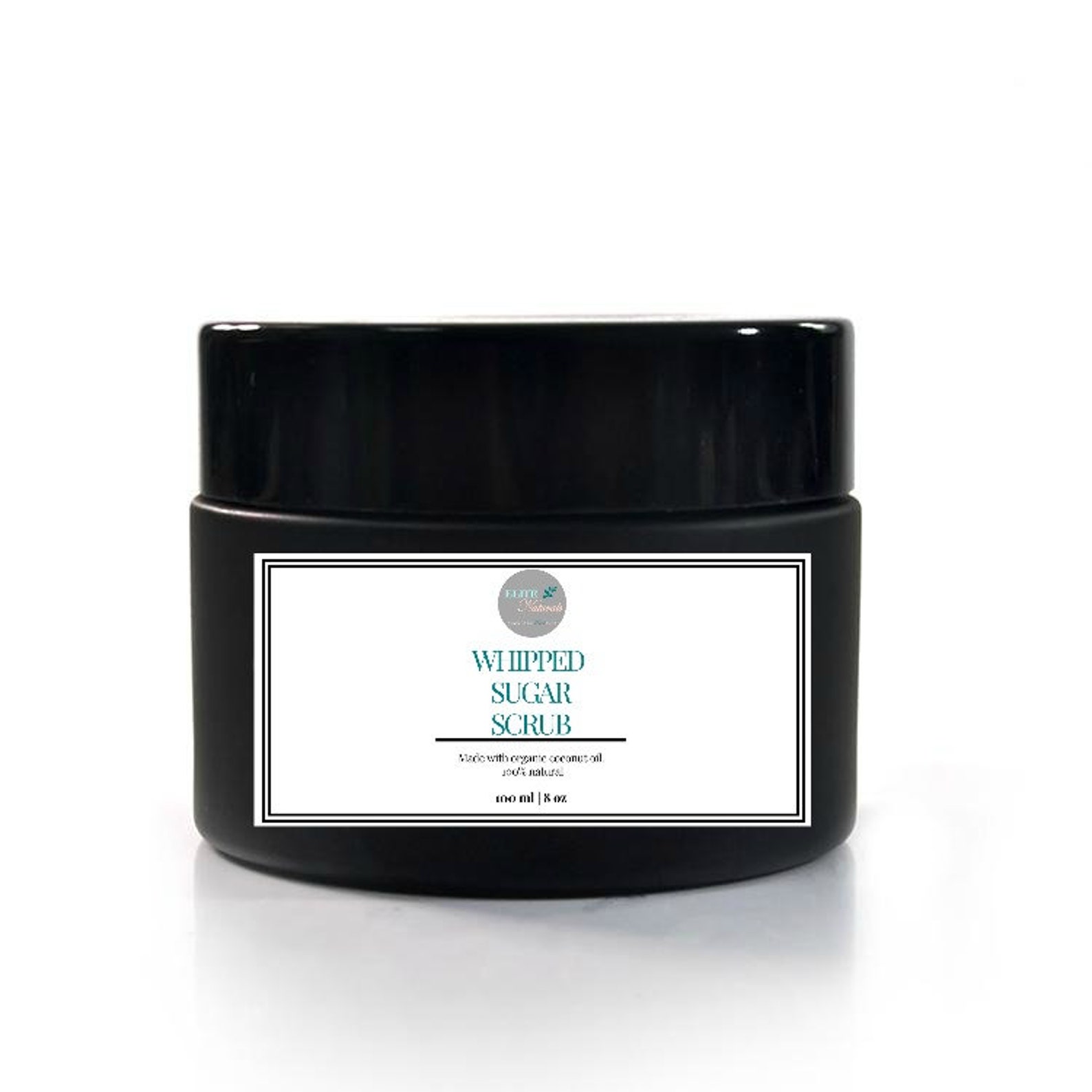 Body Duo Sugar Scrub & Body Butter Skin Care Set Organic 100 Natural