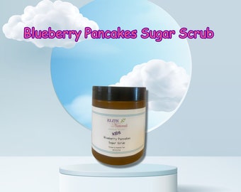 Blueberry Pancakes Whipped Sugar Scrub || Kids Body Scrub || 8 oz