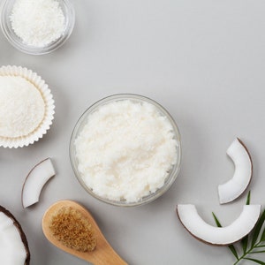 Peppermint Lime Whipped Sugar Scrub || Body Scrub || Foot Scrub || 100% Natural