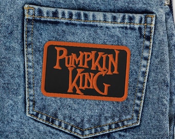 Kürbis König Gestickte Aufnäher