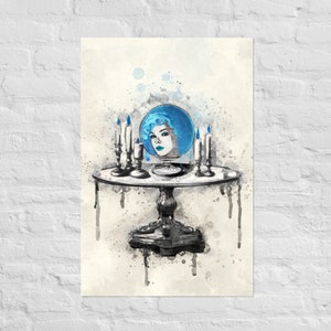 Haunted Mansion Madame Leota wall art