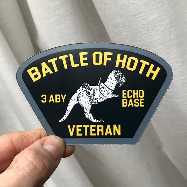 Star Wars Hoth Veteran Sticker & Magnet