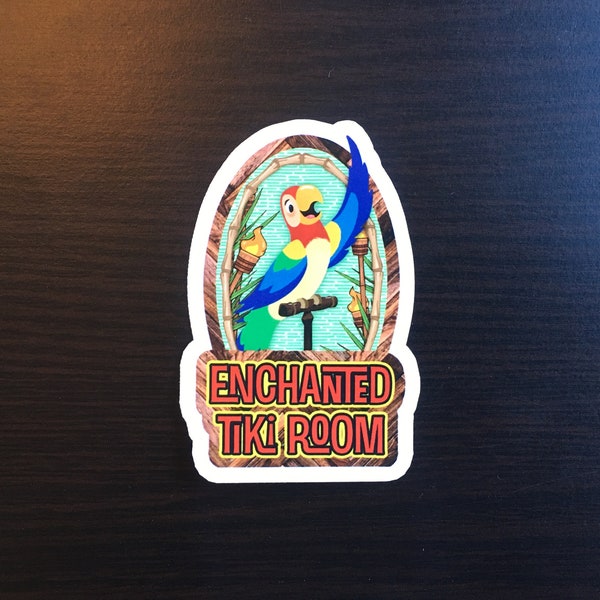 Enchanted Tiki Room Sticker & Magnet
