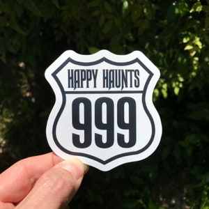 999 Happy Haunts Sticker & Magnet