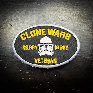 Clone War Embroidered patch