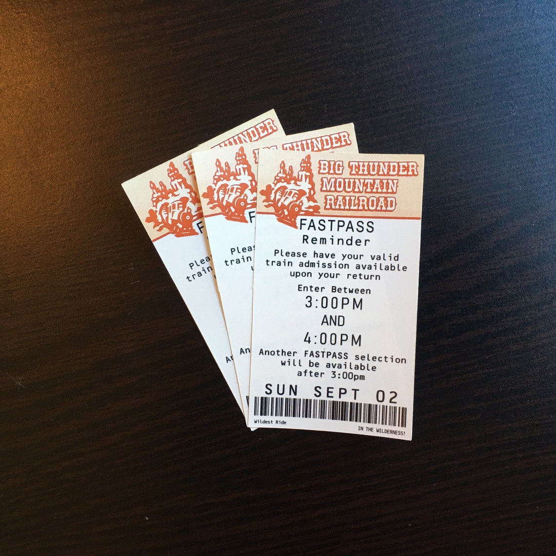 Big Thunder Mountain Fastpass Sticker & Magnet - Etsy