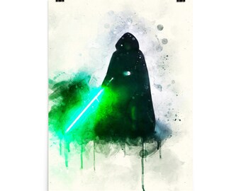 Luke Skywalker wall art