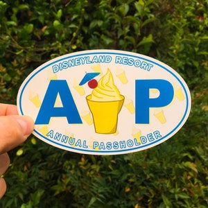 Dole Whip Passholder Sticker & Magnet