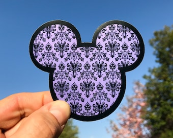 Haunted Mansion Line Starts Here サイン The Haunted Mansion Line