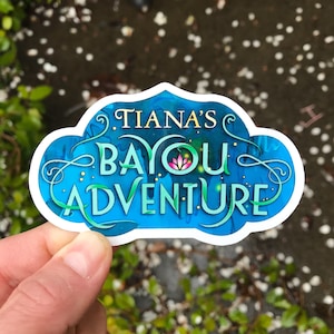 Tiana’s Bayou Adventure Sticker & Magnet