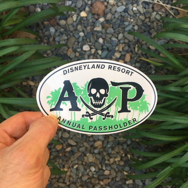 Pirates of the Caribbean Annual Passholder Sticker & Magnet