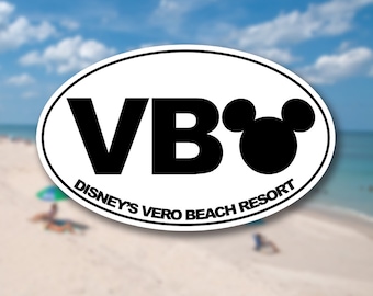 Disney's Vero Beach Resort sticker & magnet