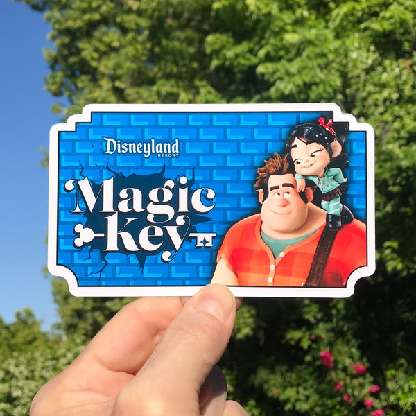 Magic Key Wreck-It Ralph Sticker & Magnet