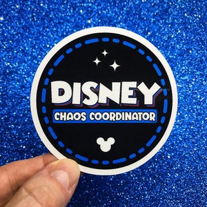 Disney Chaos Coordinator Sticker & Magnet