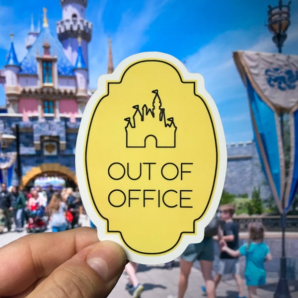 Out Of Office Stickers & Magnets