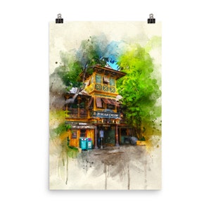 Jungle Cruise at Disneyland wall art
