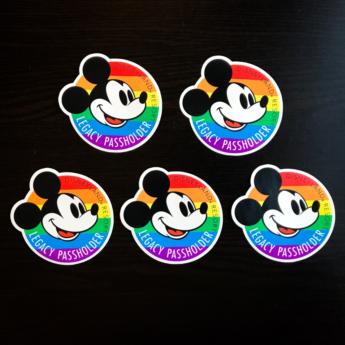 Disneyland Legacy Passholder Sticker &amp; Magnet - Etsy