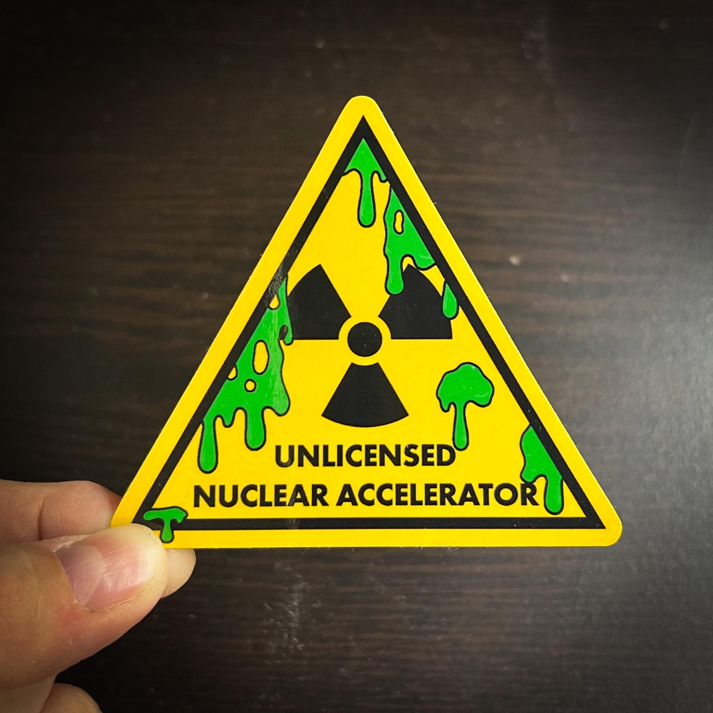 Ghostbusters Unlicensed Nuclear Accelerator Sticker & Magnet - Etsy