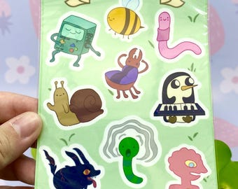 Adventure Friends Sticker Sheet