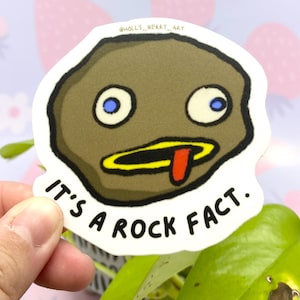 It&#39;s a Rock Fact- Over the Garden Wall Vinyl Sticker