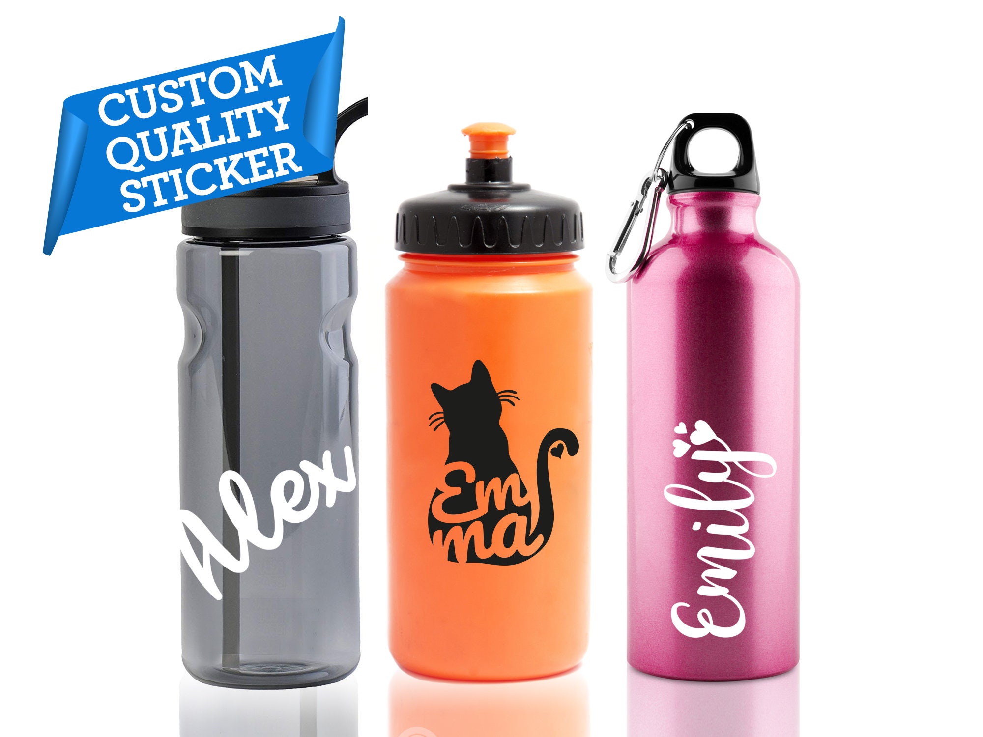 Paper Paper & Party Supplies Name3 Mug Decal Custom Name Decal Glass