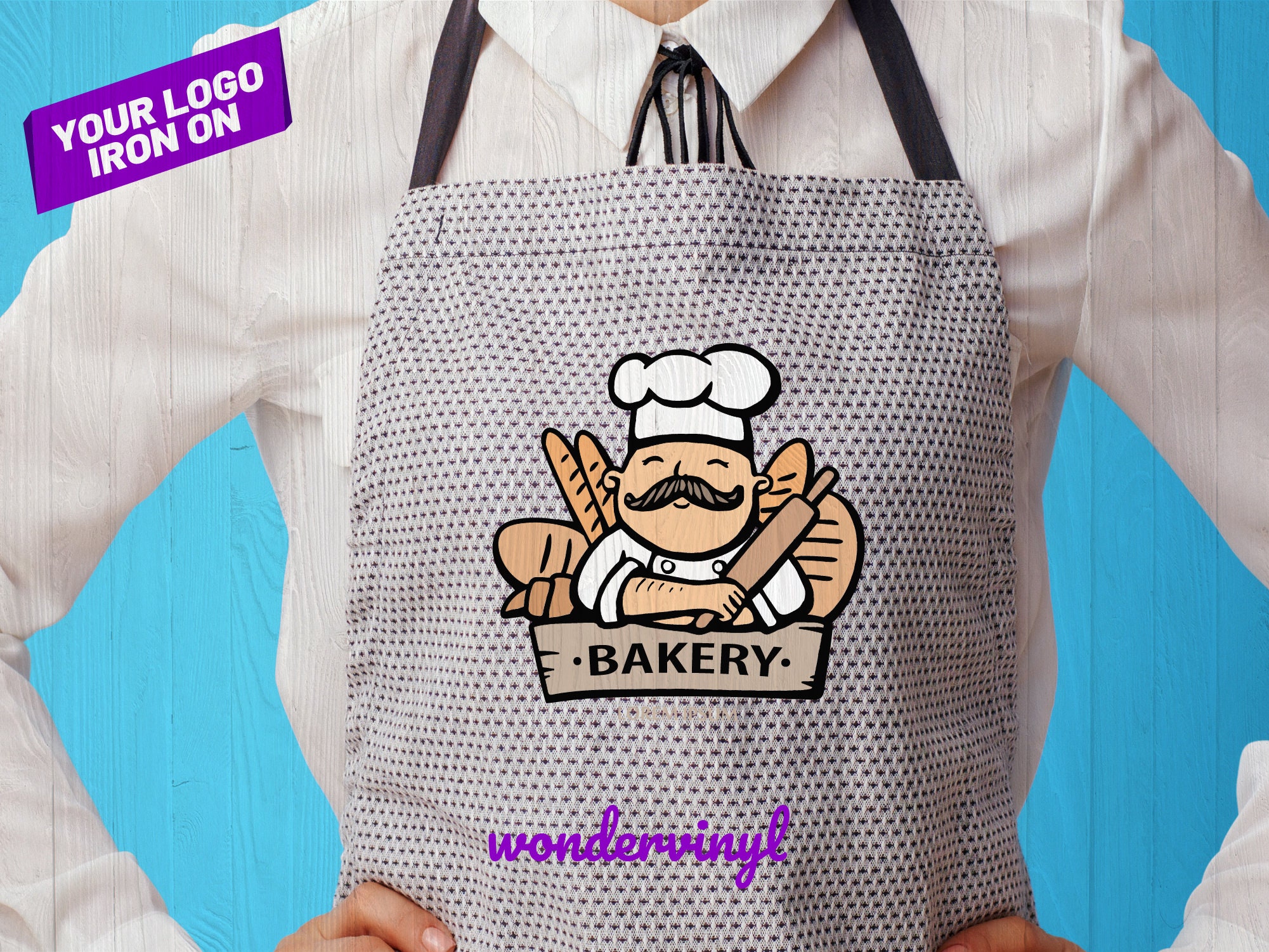 Custom Logo Iron on Transfers Brand Logo Iron On Company Etsy UK