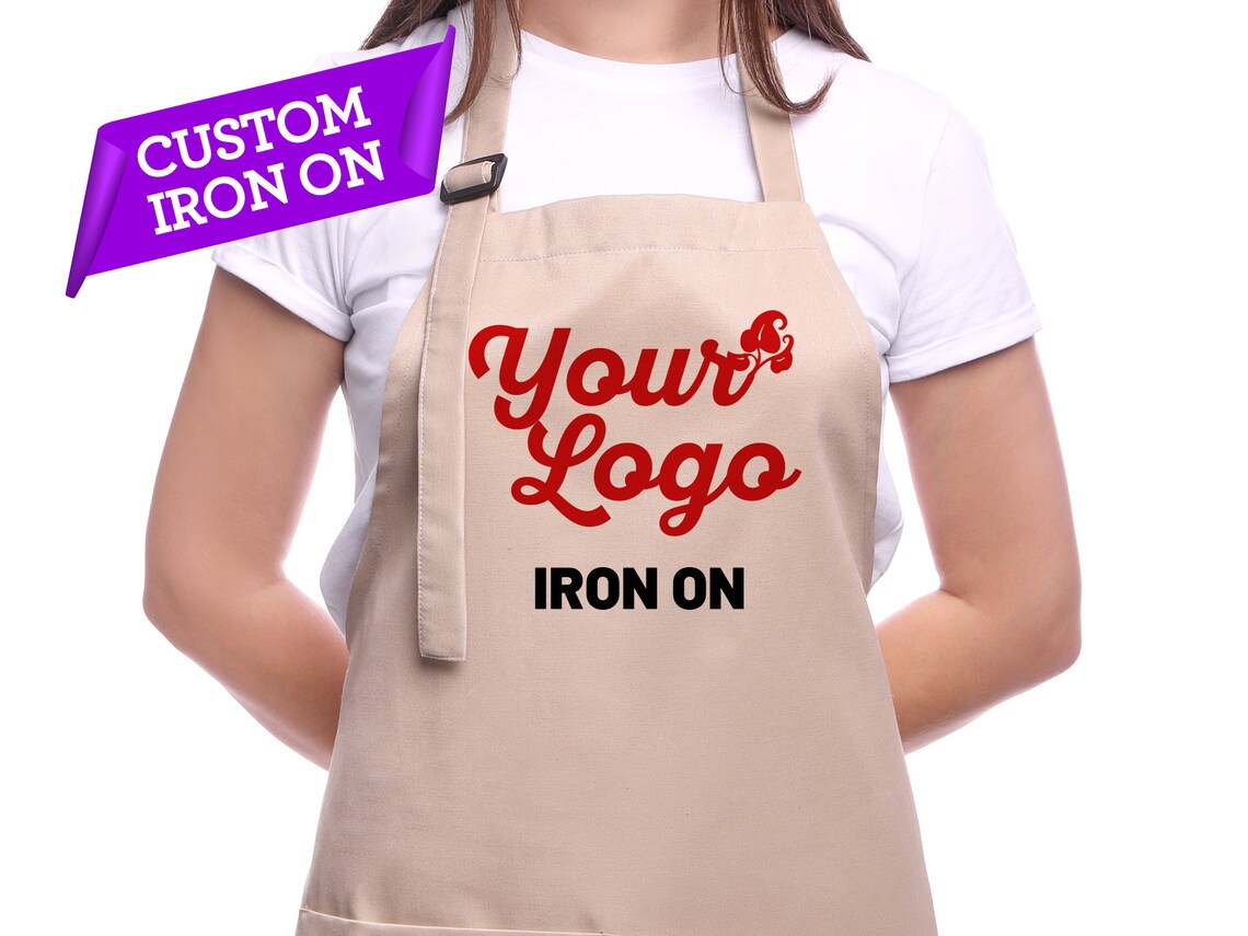 Custom Logo iron on transfers Brand logo iron on company Etsy