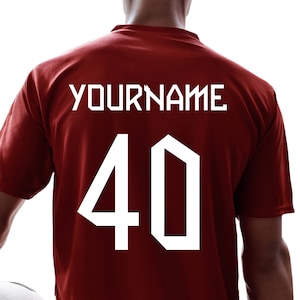 Naam op voetbalshirt zetten hotsell