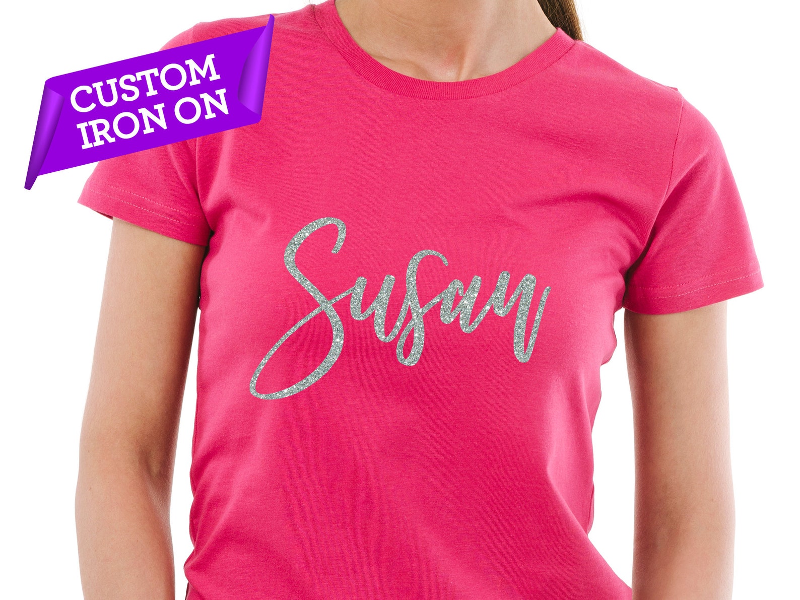 Personalised Iron on Name Decals Custom Iron on Name Decals Etsy