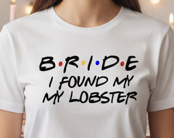 Friends Inspired Iron-On Decal | Personalized Bachelorette Party, Satin Compatible