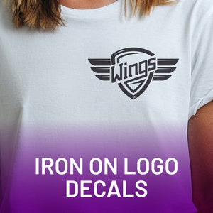 Custom Logo Iron-On | Send Your Logo: We Will Do It Iron-On Badge | Brand Logo Iron On, Company Logo Iron On, Company Logo Bulk Iron-On