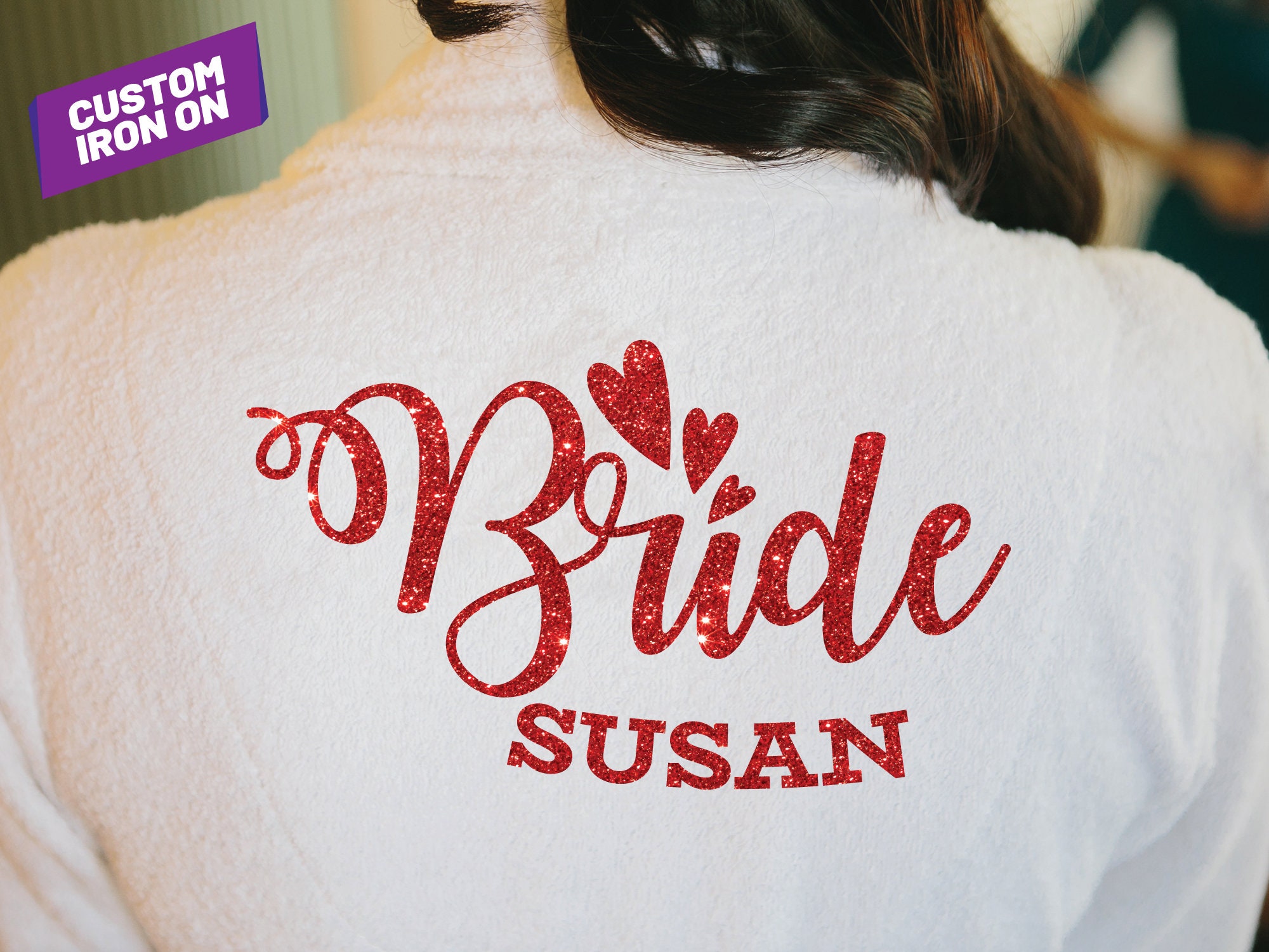 Bridesmaid Iron on Transfers Hen Party Iron on Names Wedding Etsy UK