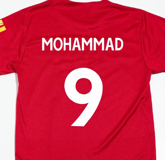 Liverpool jersey best sale personalized