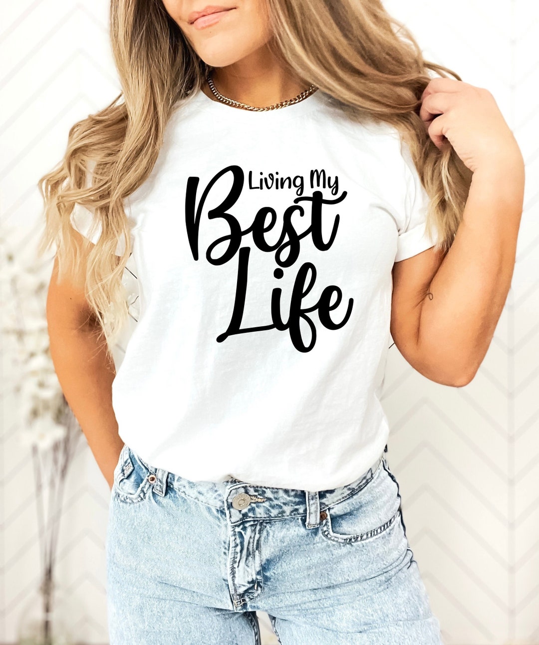 Living My Best Life SVG and PNG, Instant Download - Etsy