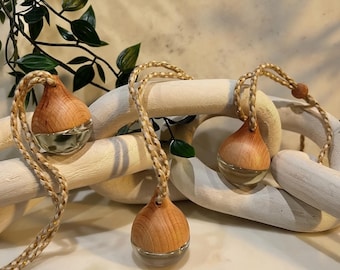 Main Character Car Diffuser | Designer Inspired Scent | Hanging Car Air Freshener | Wooden Diffuser | Fresh Floral Musk