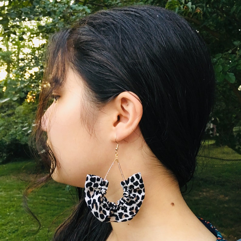 Upcycled Statement Earrings