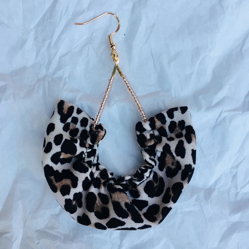 Upcycled Statement Earrings