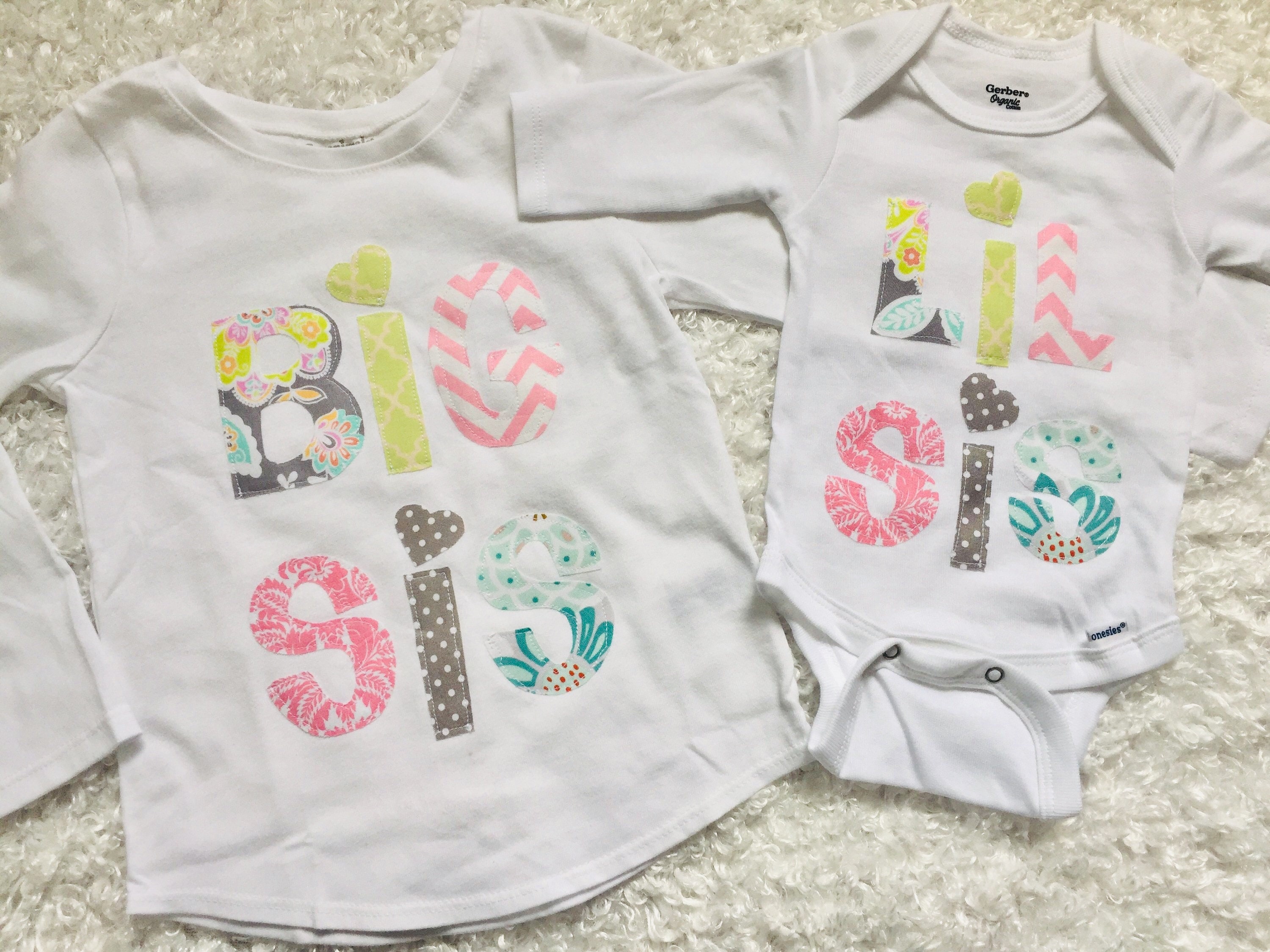matching sister onesies