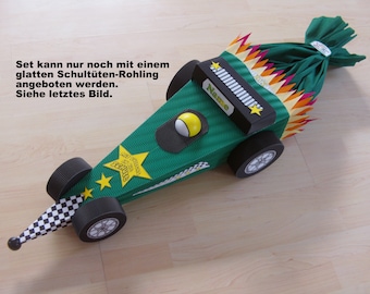 School bag racing car, Formula 1, racing car, craft set 08