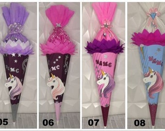 School bag unicorn, sugar bag, unicorn, pegasus, horse, 4 different models