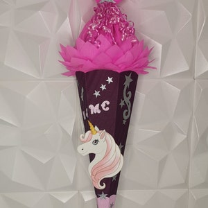 Schultüte Einhorn, Zuckertüte, Einhorn, Pegasus, Pferd, 4 versch. Modelle 06