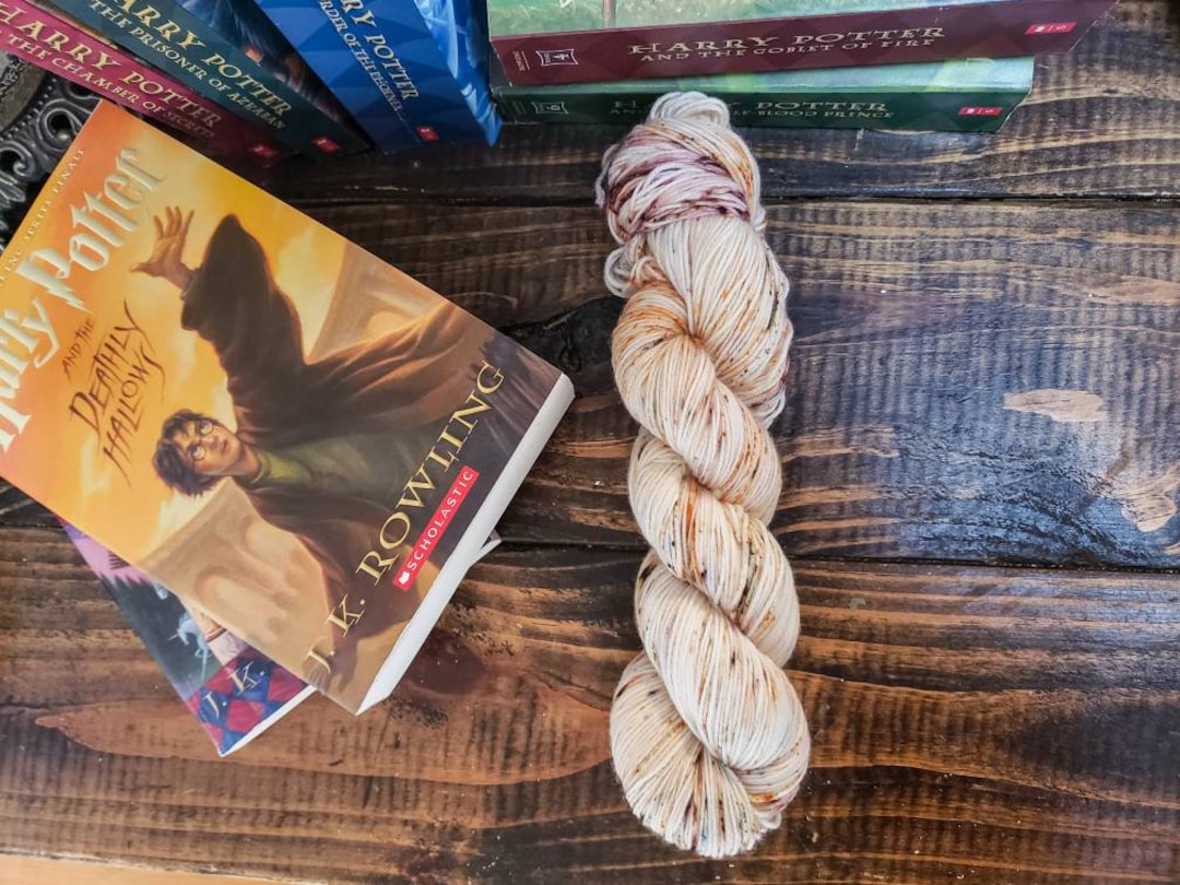 Ron. Speckled Indie Dyed Yarn. Harry Potter Inspired Yarn. Etsy